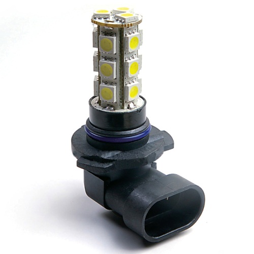 Лампочки светодиодные 9005 (HB3) -C белая с цоколем P20D 18 SMD 5050